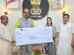 राज्यपाल डेका ने पहलगाम आतंकी हमले में जान गंवाने वाले स्वर्गीय अग्रवाल के परिजनों को दी 2 लाख रूपये की सहायता राशि