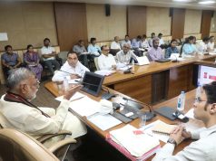 मंत्री पटेल ने पंचायत एवं ग्रामीण विकास विभाग की समीक्षा बैठक सम्पन्न