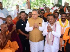 मुख्यमंत्री विष्णुदेव साय ने भगवान गौतम बुद्ध की पूजा-अर्चना कर प्रदेश की जनता की सुख-समृद्धि एवं खुशहाली की कामना