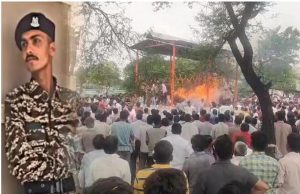 रक्षाबंधन पर तिरंगे में लिपटा शहीद भाई, बहनों ने रोते हुए बांधी राखी और दी अंतिम विदाई