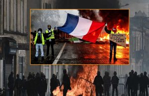 नेपाल की राह पर फ्रांस: सड़कों पर प्रदर्शन, 80,000 पुलिसकर्मी तैनात