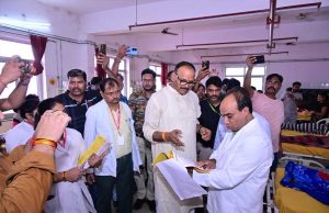 स्वस्थ नारी-सशक्त परिवार हमारा लक्ष्य: ब्रजेश पाठक