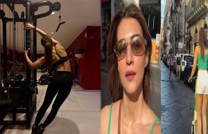 कॉकटेल 2 की शूटिंग के बीच कृति सेनन ने दिखाया जिम में पसीने का जलवा, फ्लॉन्ट किया टोंड बैक