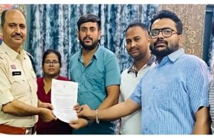 सोशल मीडिया पर चल रही साज़िश का करारा जवाब, भाजयुमो ने मनेंद्रगढ़ कोतवाली में खोला मोर्चा