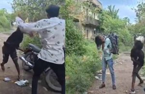 भगवाराज जिंदाबाद के नारे के साथ आरोपी ने बेल्ट से दो युवकों को पीटा, वीडियो वायरल; पुलिस सतर्क