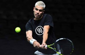 अल्काराज पेरिस मास्टर्स के दूसरे दौर में बाहर