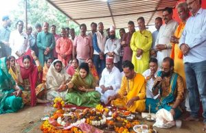 राज्यमंत्री श्रीमती गौर ने की गोवर्धन पूजा