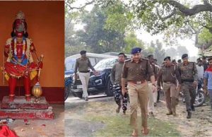 हनुमान जी की मूर्ति क्षतिग्रस्त, बिहार के इस जिले में माहौल तनावपूर्ण—ग्रामीणों का फूटा गुस्सा, SP और DSP मैदान में