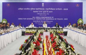 IIM रायपुर में DGP–IG सम्मेलन का समापन, PM मोदी की उपस्थिति में सुरक्षा पर चर्चा