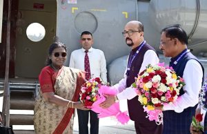 राष्ट्रपति मुर्मु का अंबिकापुर में आत्मीय स्वागत