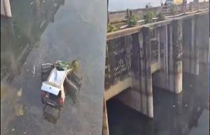 लखीमपुर हादसा: नहर में गिरी कार, गेट लॉक होने से 5 लोगों की दर्दनाक मौत