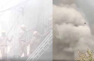 इजरा स्ट्रीट में भीषण आग: कई दुकानें और मकान जलकर खाक, 25 दमकल गाड़ियां तैनात