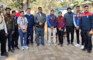 रायपुर : चयनित अग्निवीरों एवं अभ्यर्थियों का शिक्षा मंत्री गजेन्द्र यादव ने किया सम्मान