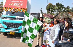 छत्तीसगढ़ में होंगे होंगे खेलो इंडिया नेशनल ट्राइबल गेम्स, उप मुख्यमंत्री अरुण साव ने मशाल गौरव यात्रा को दिखाई हरी झंडी