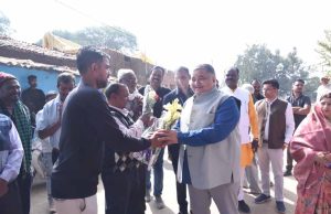 पर्यटन एवं संस्कृति मंत्री राजेश अग्रवाल ने लखनपुर में 4.18 करोड़ से अधिक के 26 विकास कार्यों का किया भूमिपूजन