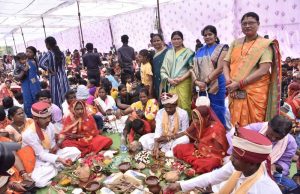 बस्तर के सिटी ग्राउंड में एक साथ 280 शादियां, शहनाइयों की गूंज के साथ छत्तीसगढ़ ने रचा वर्ल्ड रिकॉर्ड