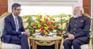 PM से मुलाकात के बाद सुंदर पिचाई बोले— एआई के क्षेत्र में भारत करने जा रहा है असाधारण प्रगति