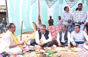 पर्यटन एवं संस्कृति मंत्री राजेश अग्रवाल ने लखनपुर क्षेत्र में 259.68 लाख रू. के विकास कार्यों का किया भूमिपूजन