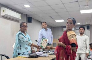 जनदर्शन में मिली त्वरित राहत: लगनी बाई को मिला राशन कार्ड