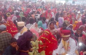 मुख्यमंत्री कन्या विवाह योजना के तहत 188 जोड़े बधे मंगल सूत्र में