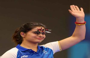 एशियन राइफल/पिस्टल चैंपियनशिप: शूट-ऑफ में गोल्ड से चूकीं मनु भाकर, ईशा ने जीता ब्रॉन्ज