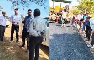 महासमुंद के कलेक्टर ने किया एनएच-06 का निरीक्षण, गुणवत्ता पूर्ण कार्य करने के दिए निर्देश