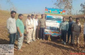 वन विभाग की बड़ी कार्रवाई: बुरहानपुर में पिकअप से 8.5 क्विंटल सलाई गोंद जब्त
