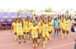 महिला फुटबॉल में छत्तीसगढ़ का शानदार प्रदर्शन, झारखंड को हराकर जीता स्वर्ण पदक