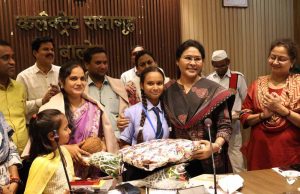 इसरो के यंग साइंटिस्ट प्रोग्राम में चयनित होने वाली हिमांशी साहू का कलेक्टर ने किया सम्मान इसरो के यंग साइंटिस्ट प्रोग्राम