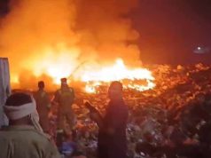 Bhopal के कचरा ट्रांसफर स्टेशन में भीषण आग, बुझाने में लगे 10 घंटे