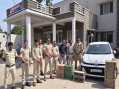 मध्यप्रदेश पुलिस की अवैध शराब तस्करों पर कार्यवाही