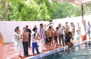 राज्यमंत्री डॉ. गौतम टेटवाल ने शासकीय स्विमिंग पूल का किया लोकार्पण