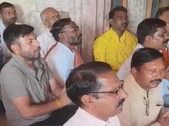हाईकोर्ट के फैसले के बाद भोजशाला में गूंजा हनुमान चालीसा पाठ, श्रद्धालुओं ने किए मां वाग्देवी के दर्शन