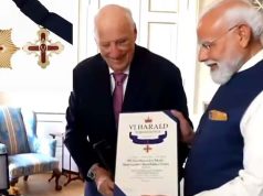 PM मोदी को मिला 32वां ग्लोबल सम्मान, नॉर्वे ने दिया ‘ग्रैंड क्रॉस ऑफ द रॉयल ऑर्डर ऑफ मेरिट’