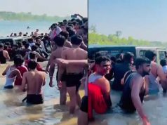 रील बनाने का जुनून पड़ा भारी, लड़कों ने नदी में उतारी थार; VIDEO वायरल होते ही हड़कंप