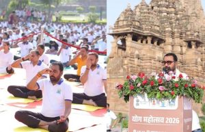 योग और खजुराहो दोनों भारतीय संस्कृति के हैं अभिन्न स्तंभ : मुख्यमंत्री डॉ. यादव