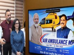 उप मुख्यमंत्री शुक्ल ने एयर एम्बुलेंस एमपी पोर्टल एवं मोबाइल ऐप का किया शुभारंभ