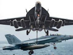 US ने पहली बार F/A-18 सुपर हॉर्नेट से किया ब्लॉकेड हमला, 3 ईरानी जहाज रोके