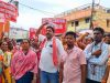 कैनाल रोड परियोजना पर बवाल, 1300 घर तोड़ने की तैयारी के खिलाफ निगम दफ्तर का घेराव