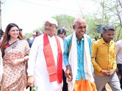 ग्रामीण के न्योते पर गृह प्रवेश करवाने पहुंचे मुख्यमंत्री साय