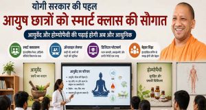 योगी सरकार देगी आयुष छात्रों को स्मार्ट क्लास की सौगात, स्मार्ट होगी आयुर्वेद और होम्योपैथी की पढ़ाई