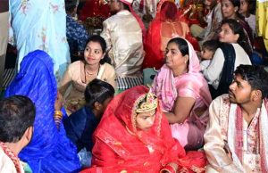 मुख्यमंत्री कन्या विवाह योजना : प्रदेश भर में गूंजीं शहनाइयां, 1385 जोड़े बंधे परिणय सूत्र में