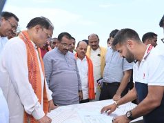 निर्माणाधीन नालंदा परिसर का मुख्यमंत्री साय ने किया निरीक्षण: गुणवत्तापूर्ण एवं समय-सीमा में कार्य पूर्ण करने के दिए निर्देश