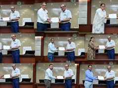 मुख्य सचिव ने ई-ऑफिस एवं समयबद्धता के लिए अधिकारी और कर्मचारियों को दिए प्रशंसा पत्र