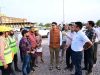वित्त मंत्री ओपी चौधरी ने नवा रायपुर में विकास कार्यों का किया निरीक्षण